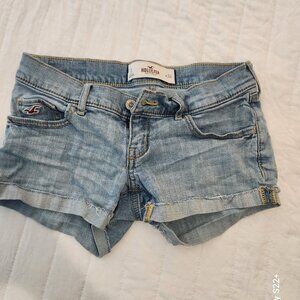 Hollister jean shorts
